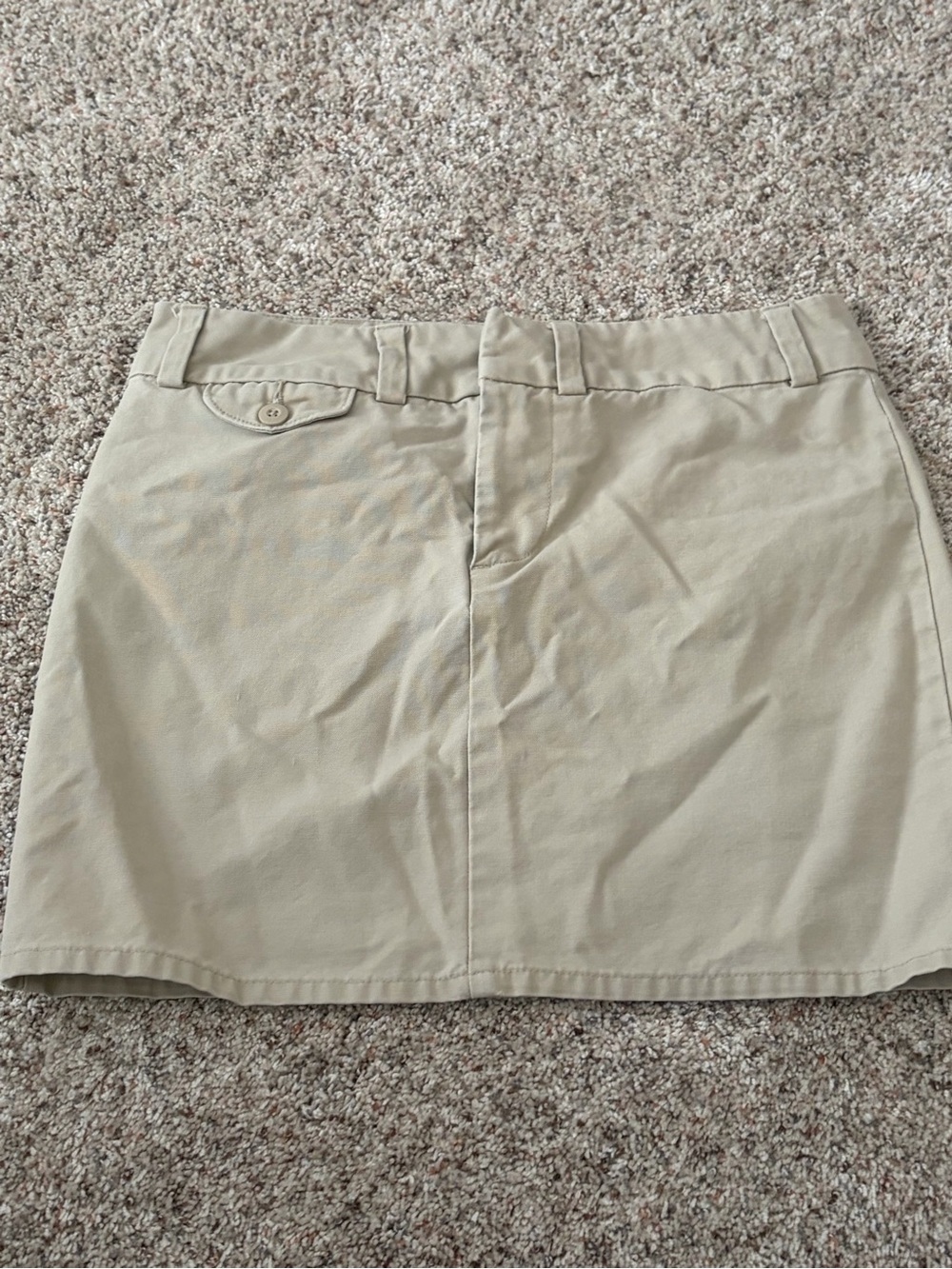 Women's Khaki Mini Skirt Old Navy